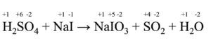 Bilanciamento redox e numero di ossidazione